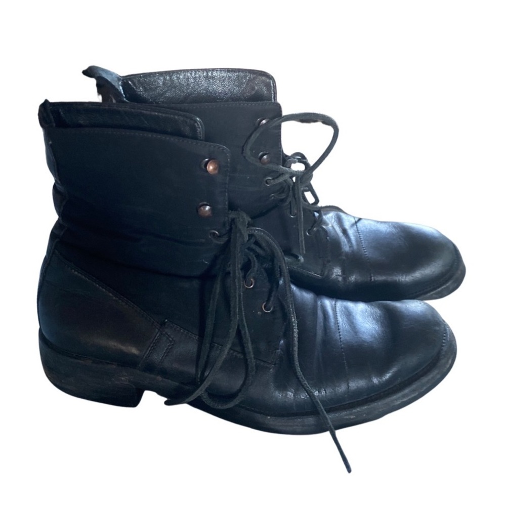 Prada vintage combat boots